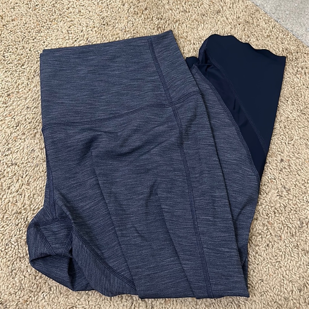 Lululemon Wunder Under Scalloped Hem High-Rise Crop 23" *Luxtreme